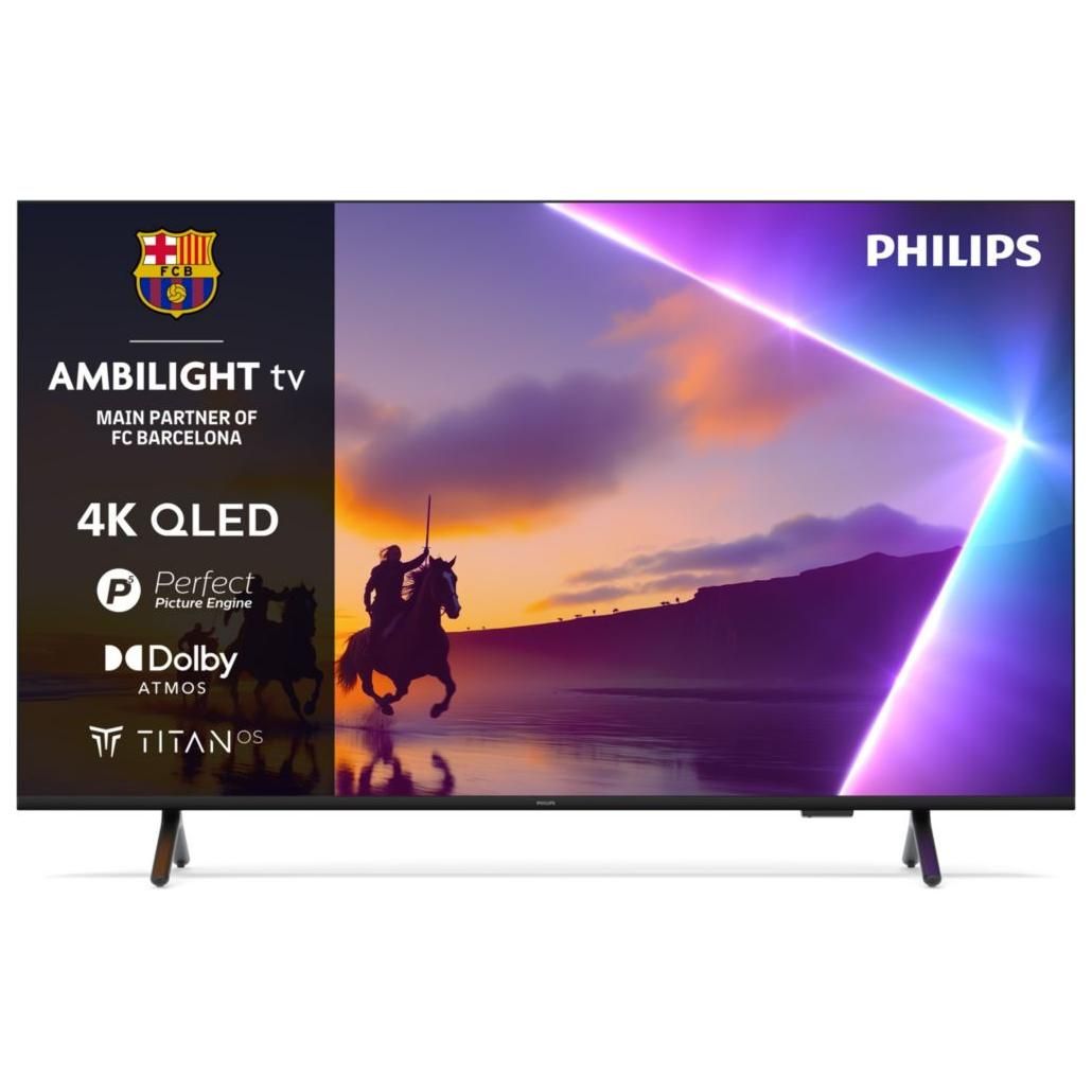 Televisor Philips QLED 75PUS8500 de 190,5 cm (75") 4K UHD Ambilight 2025