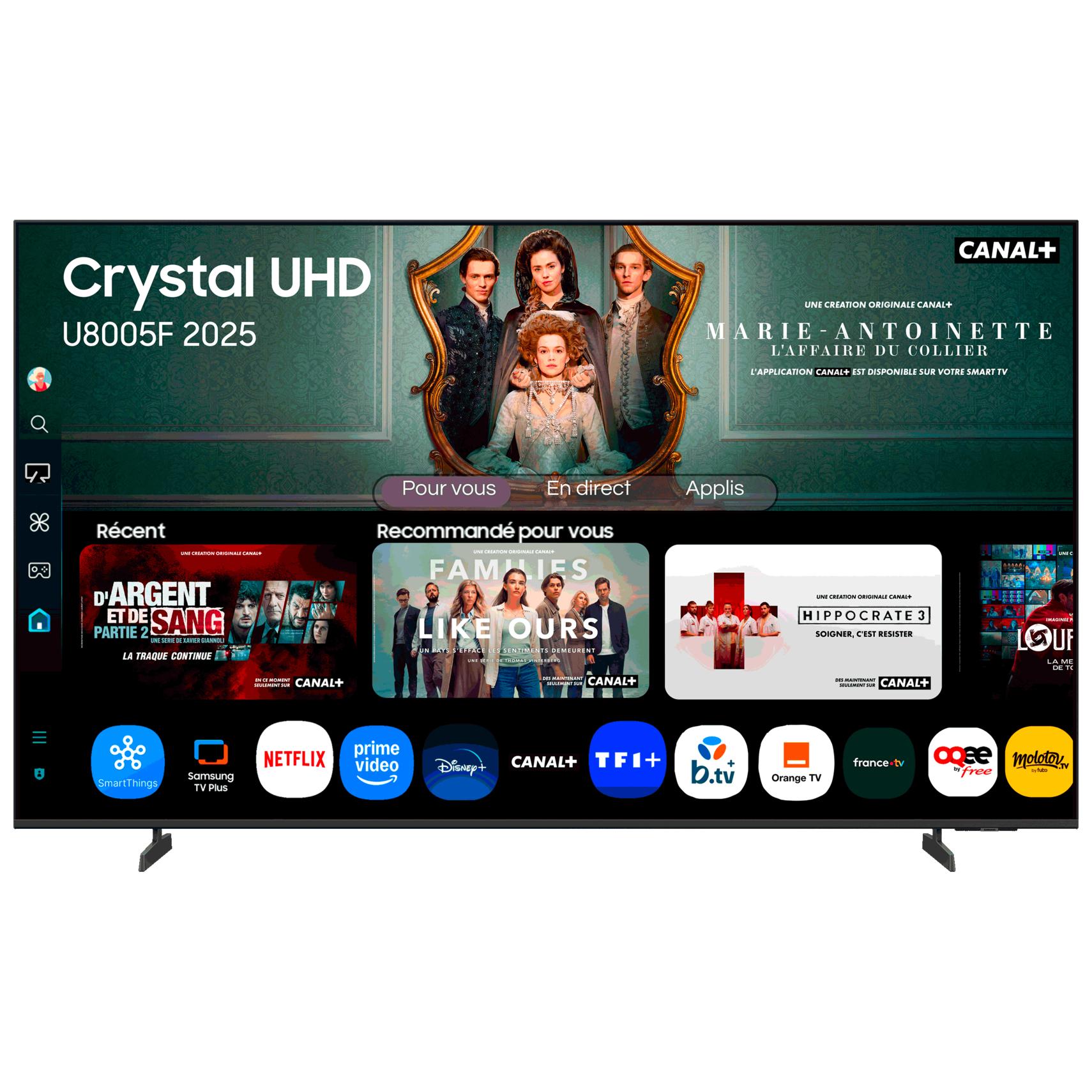 Samsung Crystal UHD TV 55" U8005F 4K Smart TV