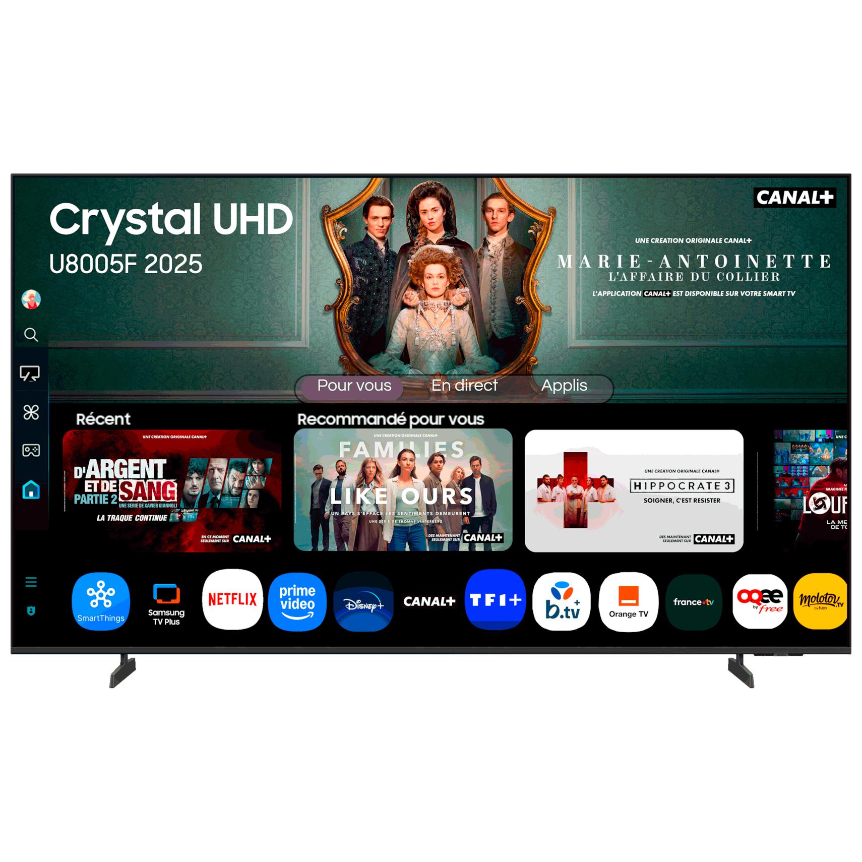 Samsung 65-inch Crystal UHD TV U8005F 4K Smart TV
