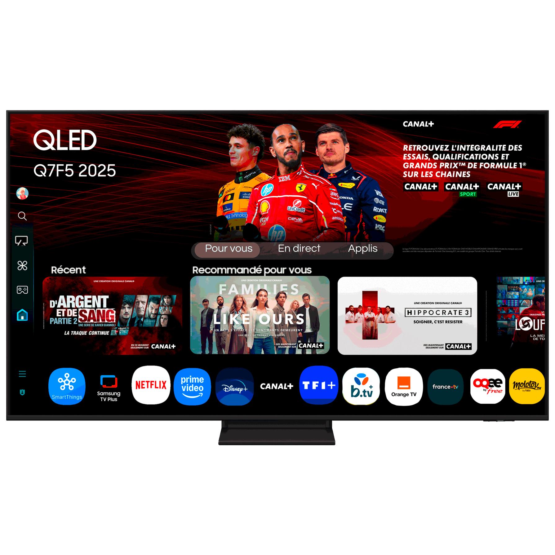 Samsung AI QLED TV 75" Q7F5 2025, 4K, Quantum Dots