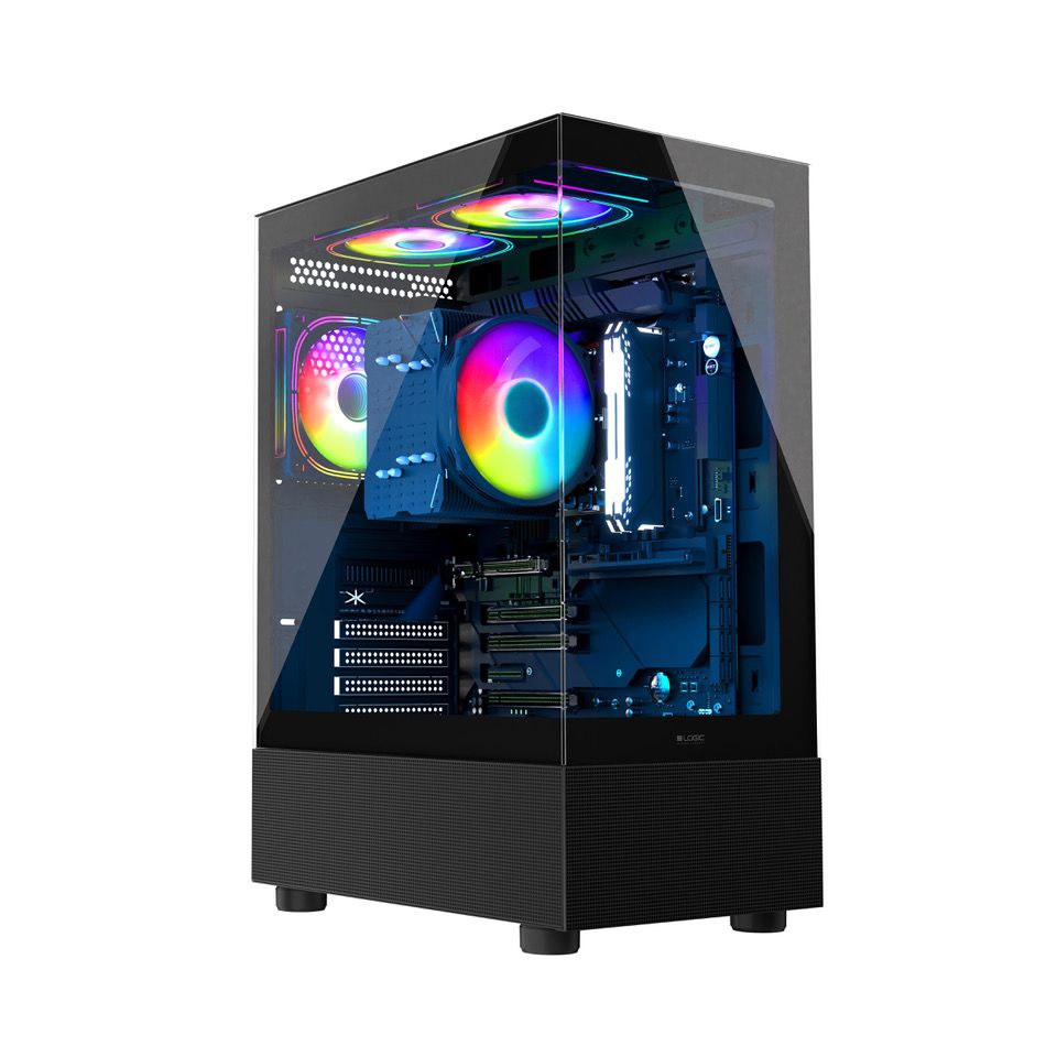 PC de juegos VIST - Ryzen 7 5700G, 16GB de RAM, AMD Radeon RX Vega 8, 512GB SSD, Windows 11 Pro