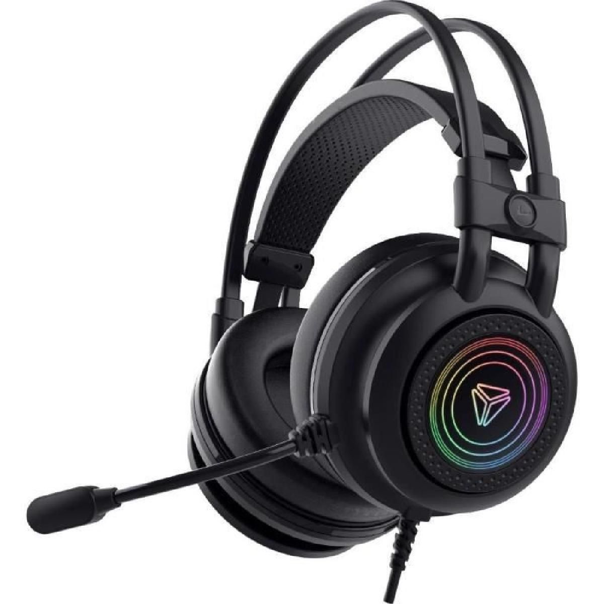 Yenkee SHADOW Gaming Headset (YHP 3035) - 7.1 Surround Sound, Vibrant Basses, Comfortable Design