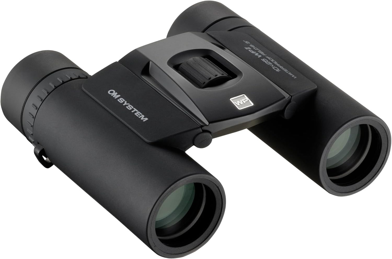 OM System 10x25 WP II Black Binoculars