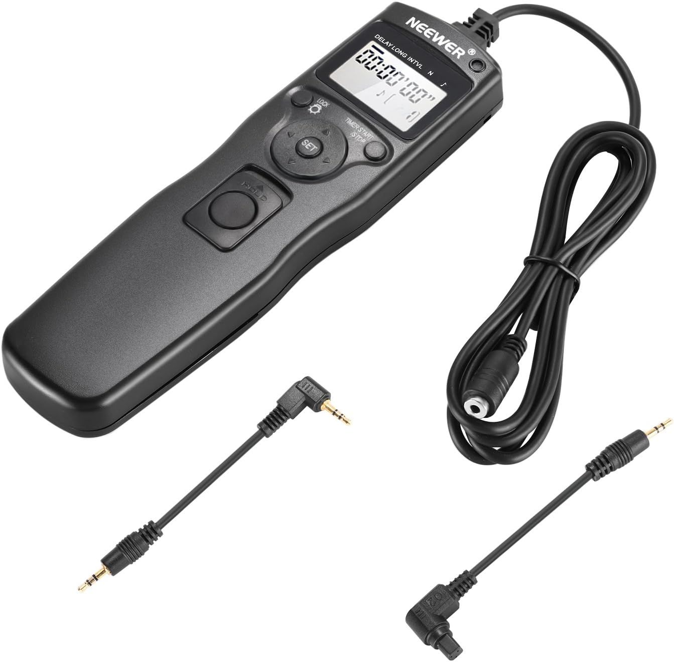 Desencadenador remoto Neewer para cámaras Canon EOS (550D, 500D, 450D, 400D, 350D, 300D, 60D, 600D, 1100D, 1000D)