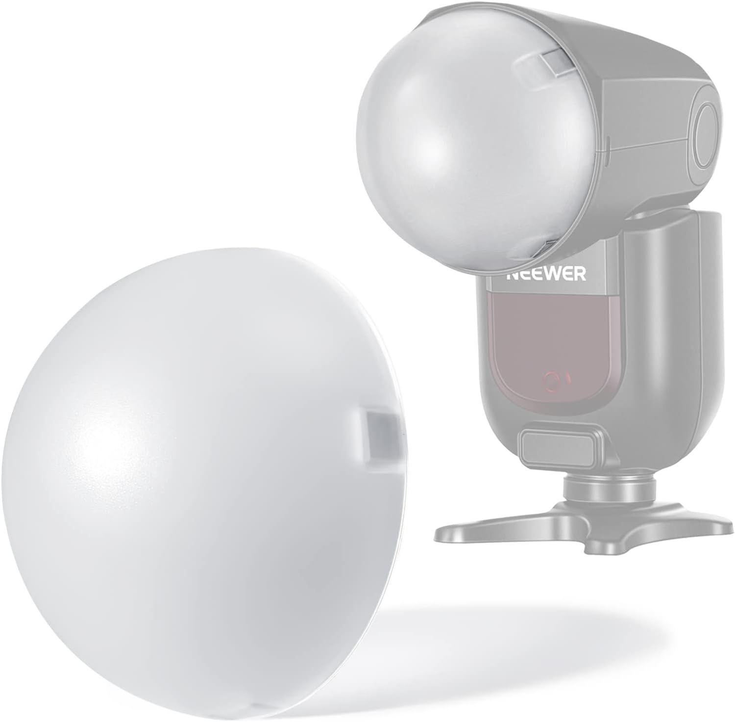 Difusor magnético de domo Neewer para flash Speedlite redondo Z1