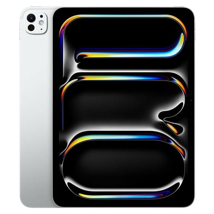 Apple iPad Pro M4 (2024) Wi-Fi + Cellular 11-inch Silver - Nano-Texture Glass