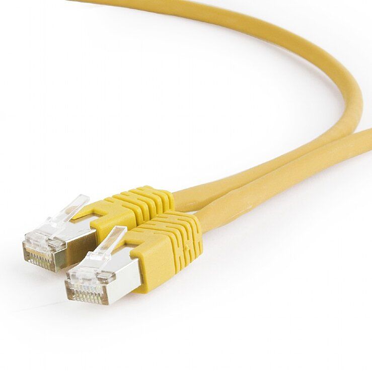 Gembird Cat6 Yellow S/FTP (S-STP) Network Cable PP6A-LSZHCU-Y-2M