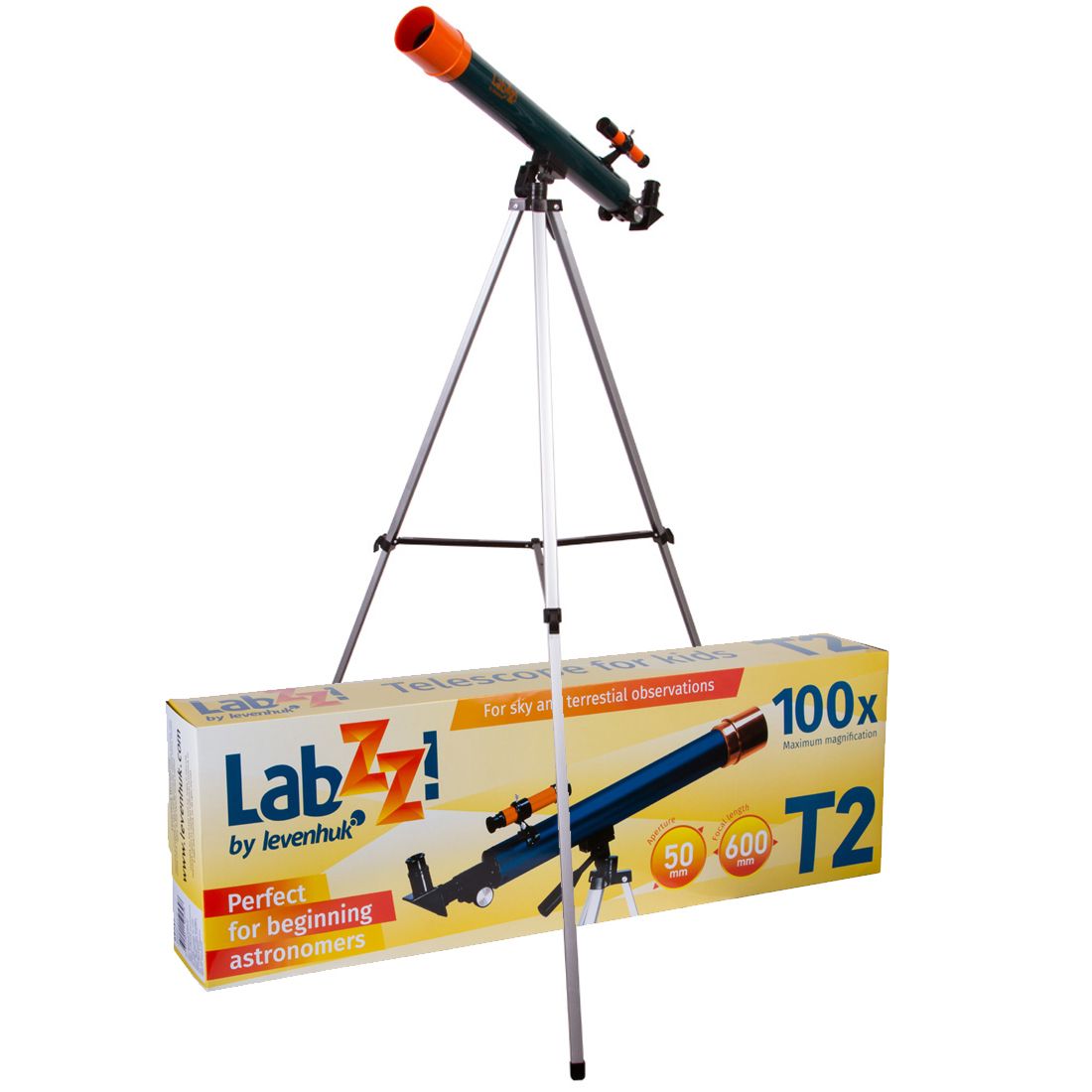 Levenhuk LabZZ T2 50/600 Refractor Telescope with AZ1 Mount