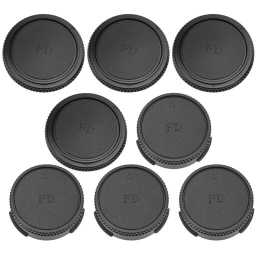 Tapas para objetivos y tapa trasera de cámara, tapa frontal + juego de tapas traseras para objetivo, protectores de objetivo