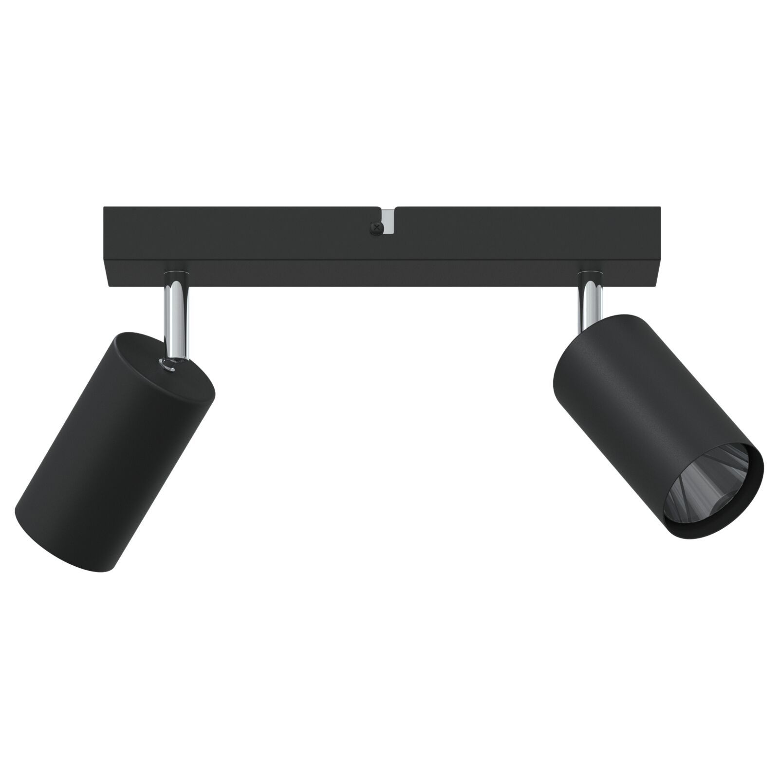 VIDAXL Adjustable 2-Way Ceiling Projector, Black GU10
