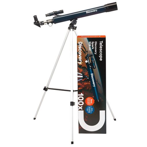 Levenhuk Discovery Spark 506 AZ - 50/600 Refractor Telescope with AZ1 Mount