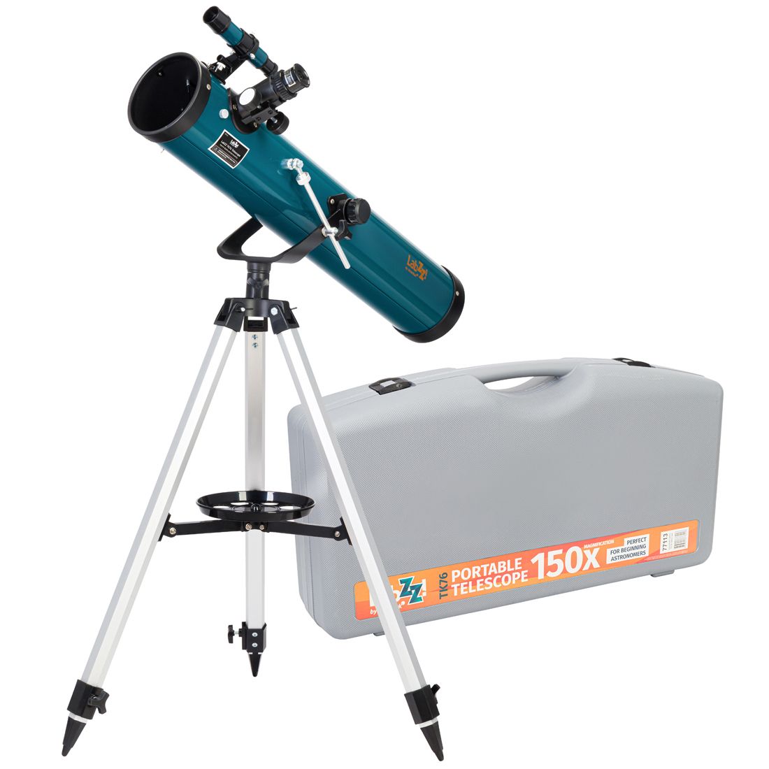 Levenhuk LabZZ TK76 - 76/700 Reflector Telescope with Carrying Case