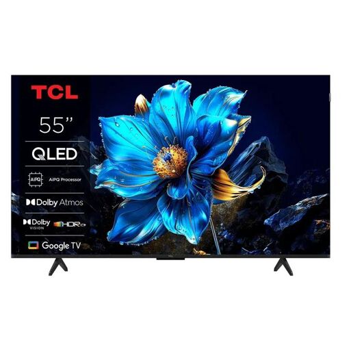 TV inteligente TCL 55T69C de 55 pulgadas QLED 4K HDR con Google TV