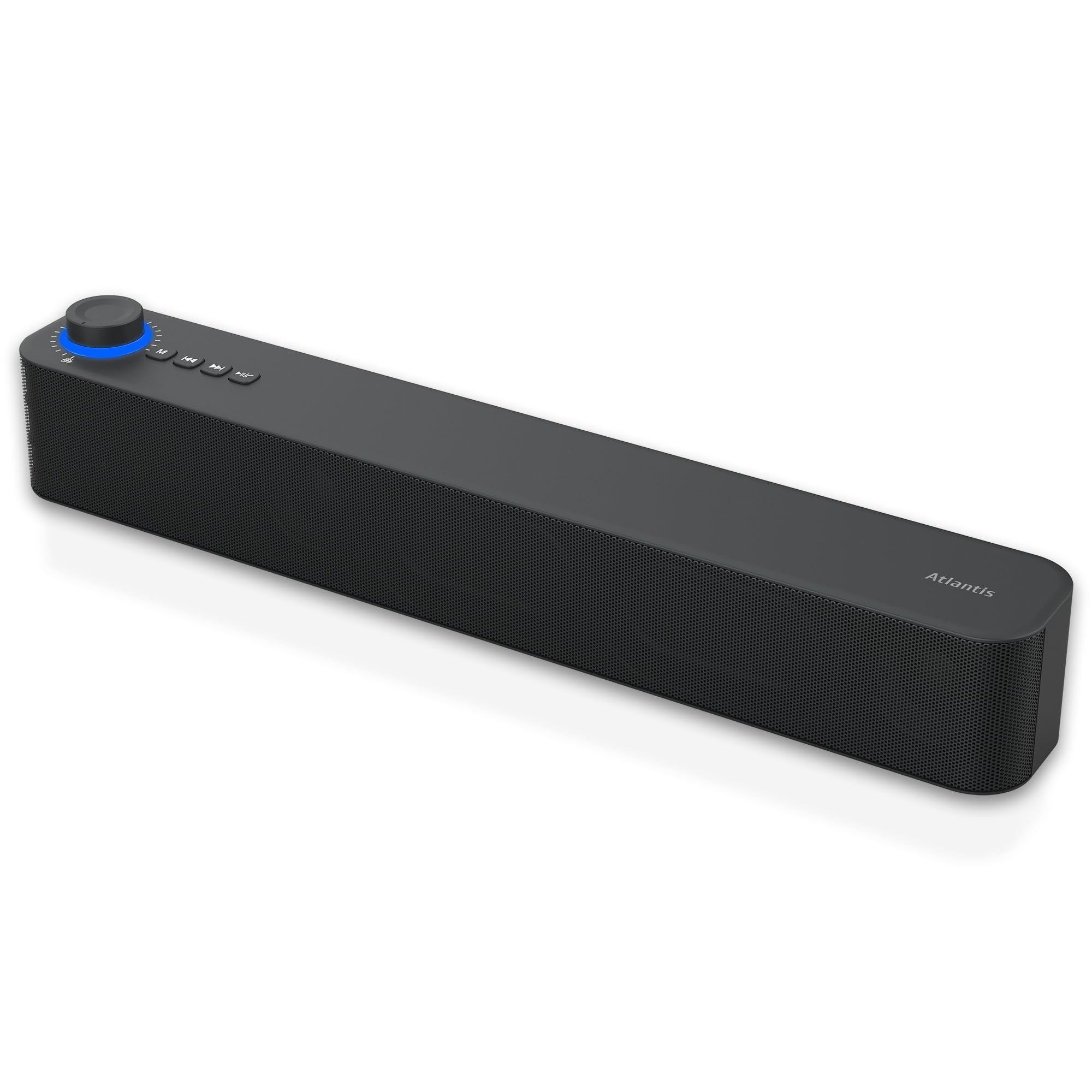 Atlantis Soundbar C0820 - Mini Speaker with Bluetooth 5.3 and 2400mAh Battery