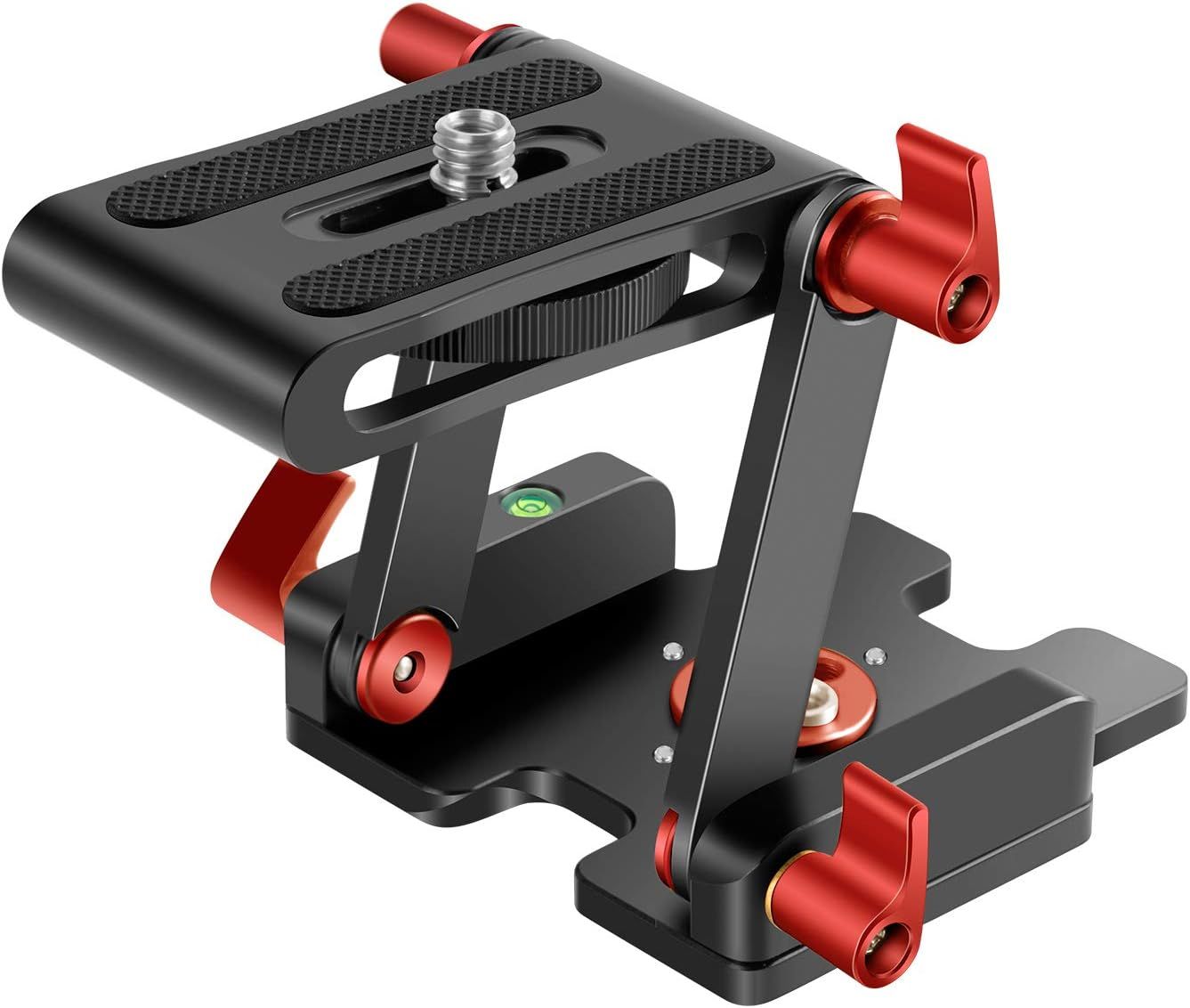Tête de trépied Neewer Z-Flex avec plaque de libération rapide et niveau à bulle