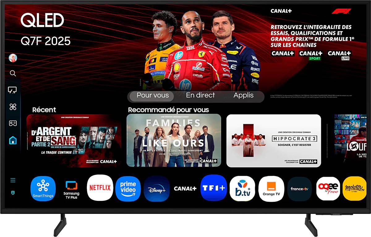 Samsung QLED Smart TV 55" TQ55Q7FAAU 4K Ultra HD