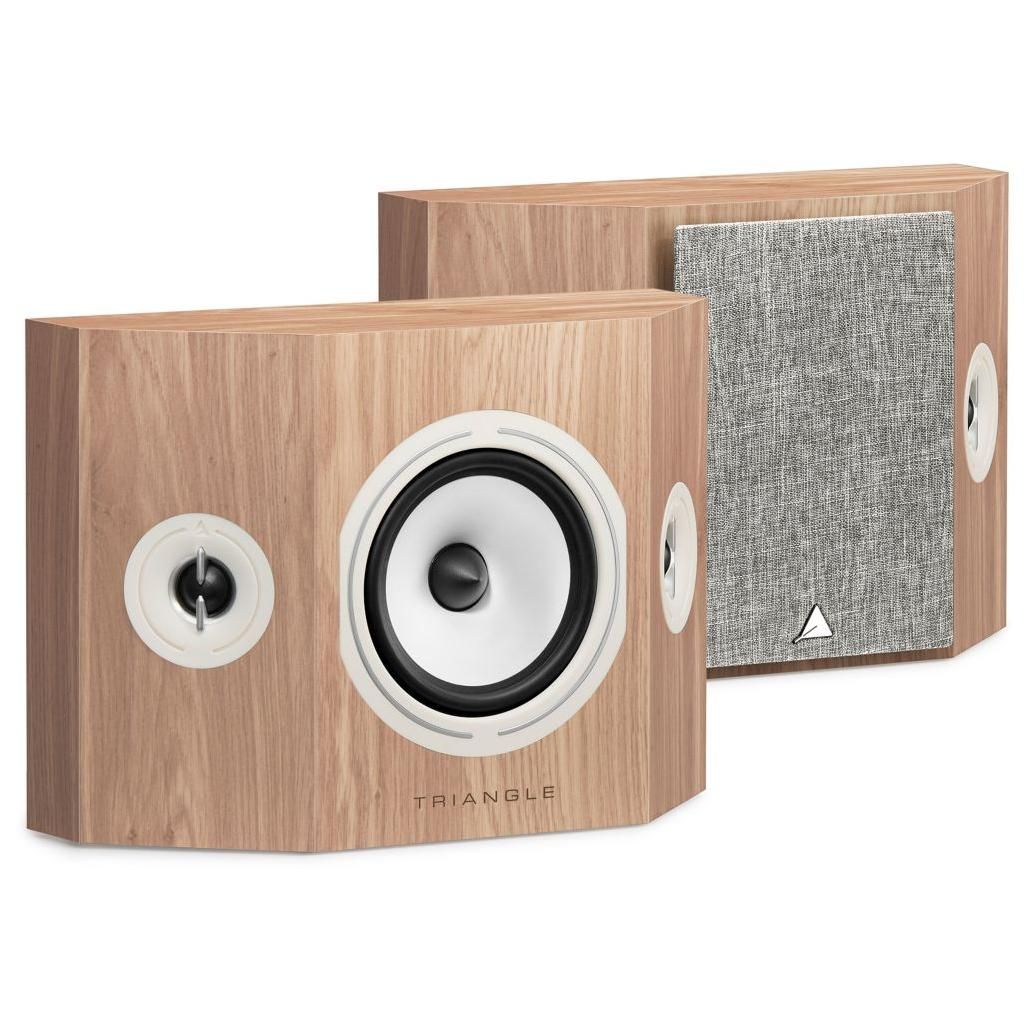 Triangle BRS1 Surround Speakers, Clear Cherry, Pair