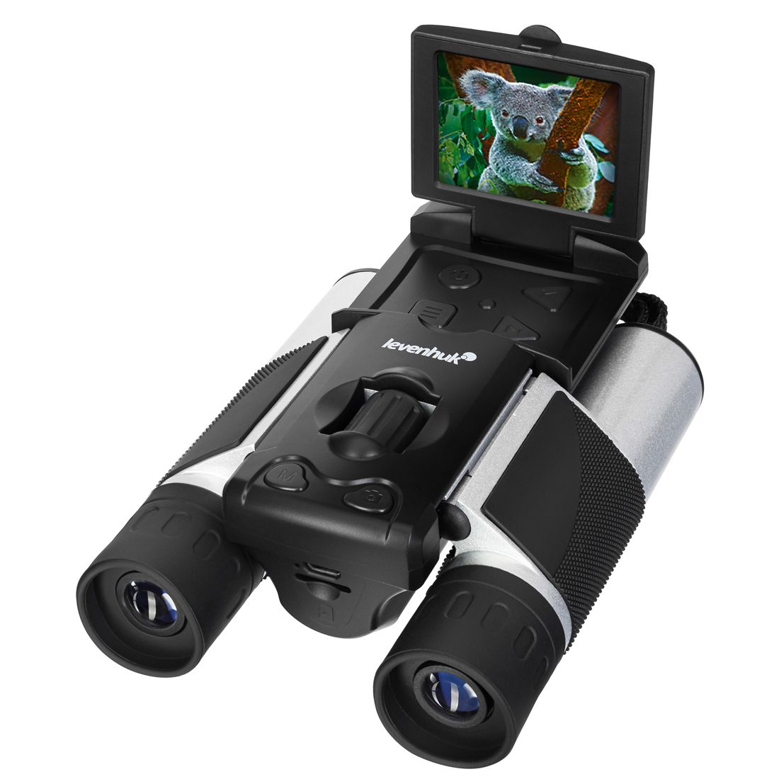 Levenhuk Atom Digital DB10 LCD - Digital Camera Binoculars with LCD Screen