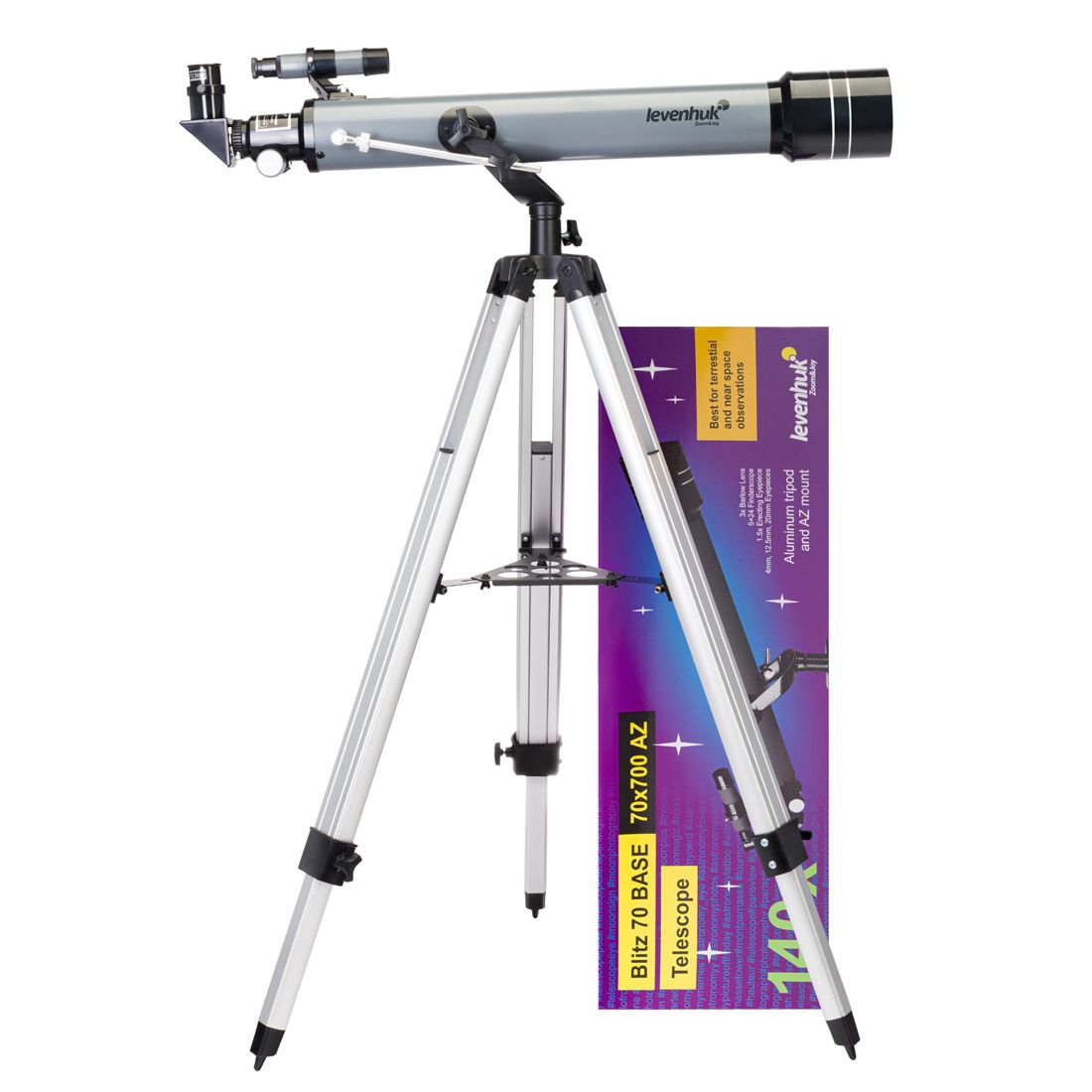 Levenhuk Blitz 70 Base Refractor Telescope