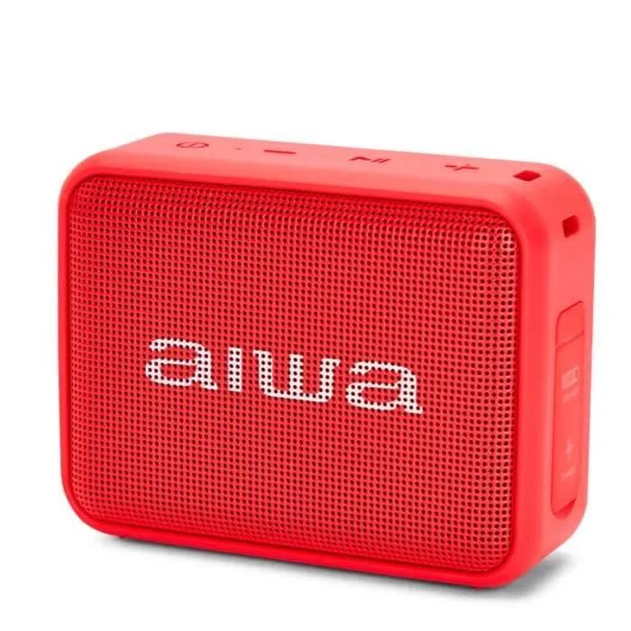 Aiwa BS-200RD Bluetooth Speaker, Red