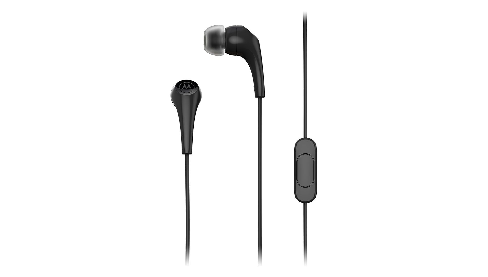 Casques filaires Motorola Sound 2-S - Noir avec Isolation Phonique et Confort Assuré