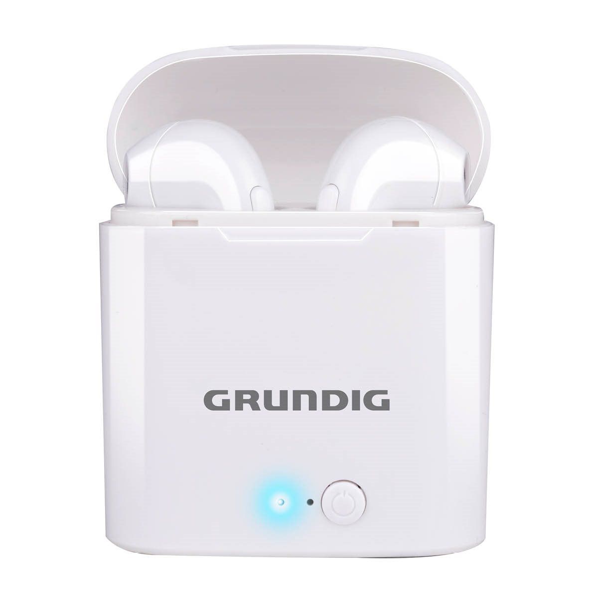 Grundig Wireless Bluetooth Earbuds - 400mAh Charging Case - 2-hour Playtime - Hands-free Calling