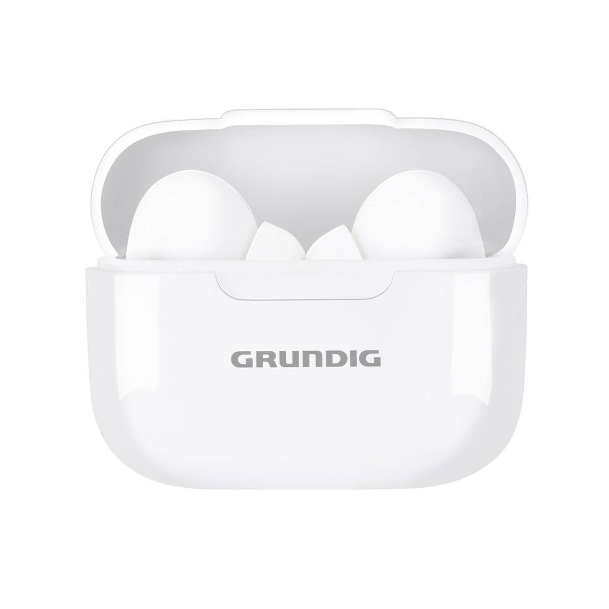Grundig Wireless Bluetooth In-Ear Headphones - 230 mAh - 4 Hours Playtime - Handsfree Calling - Includes USB-C Charging Case