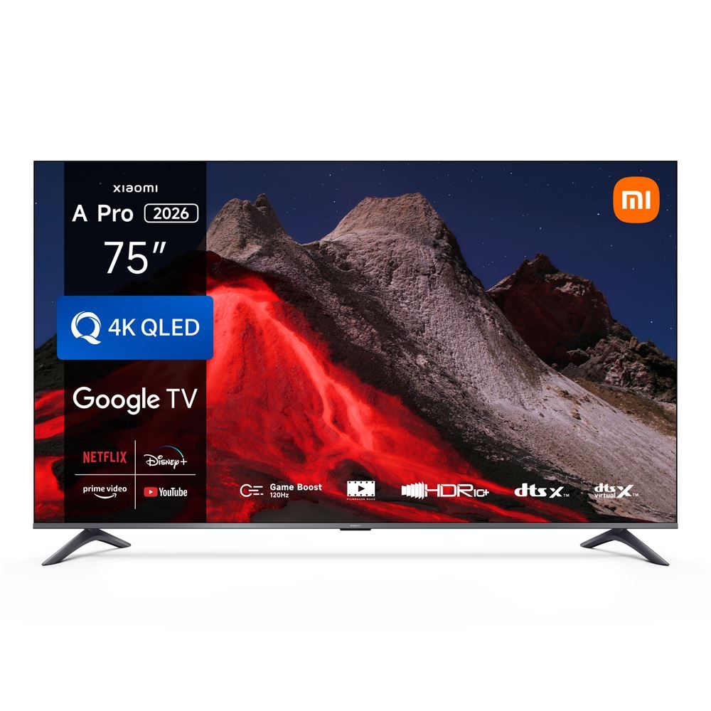 TV Xiaomi QLED A Pro 75, 2026 de 75 pulgadas 4K UHD Inteligente (Gris Antracita)