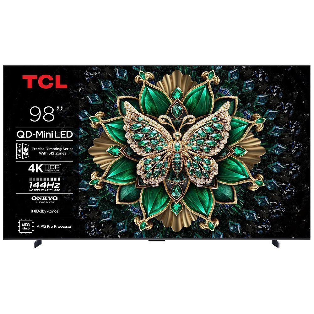 TCL 98C6K 98-Inch QD Mini-LED 4K Smart TV