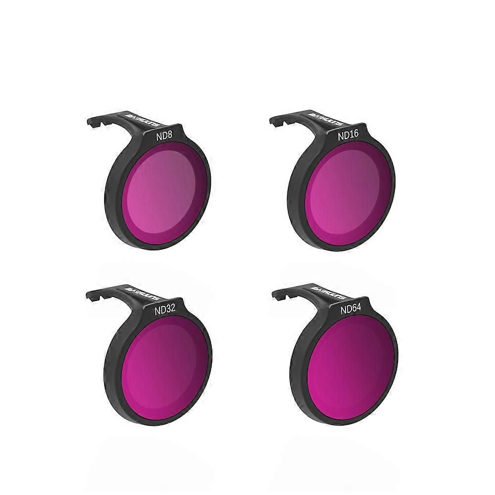 Set de filtros ND de DJI (ND8, ND16, ND32, ND64) - Reducción de luz para cámara DJI Neo (Mavic Air 2)