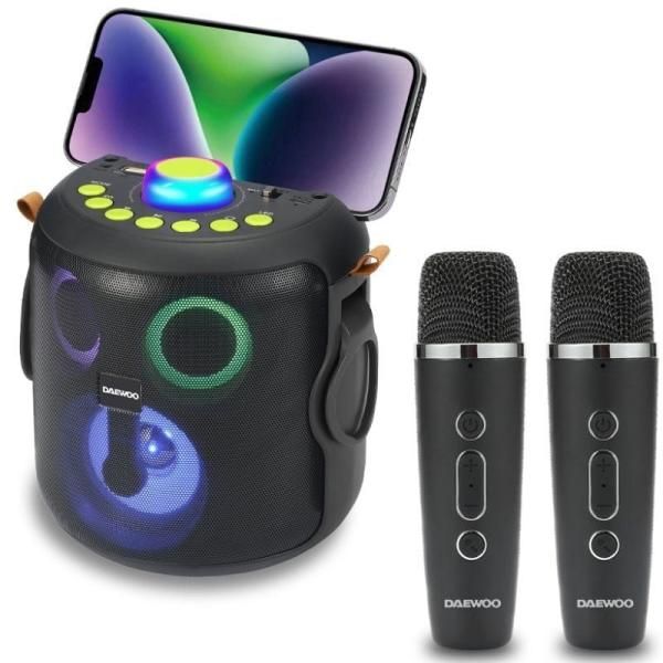Daewoo Bluetooth Karaoke Speaker DW3008 - 15W - 1.0