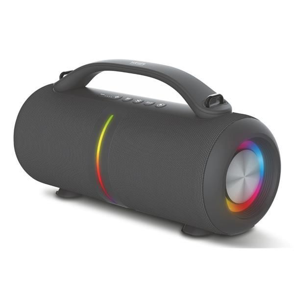 Haeger Super Boom Stereo Speaker, 40W, Black