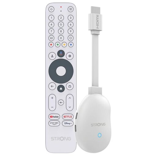 Conector de televisión inteligente Strong LEAP NEVE 4K - Blanco
