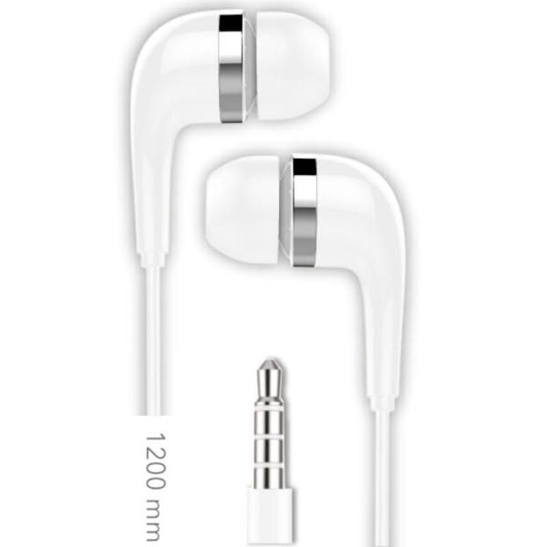 Tech One TEC2905 In-Ear Headphones with Microphone - White