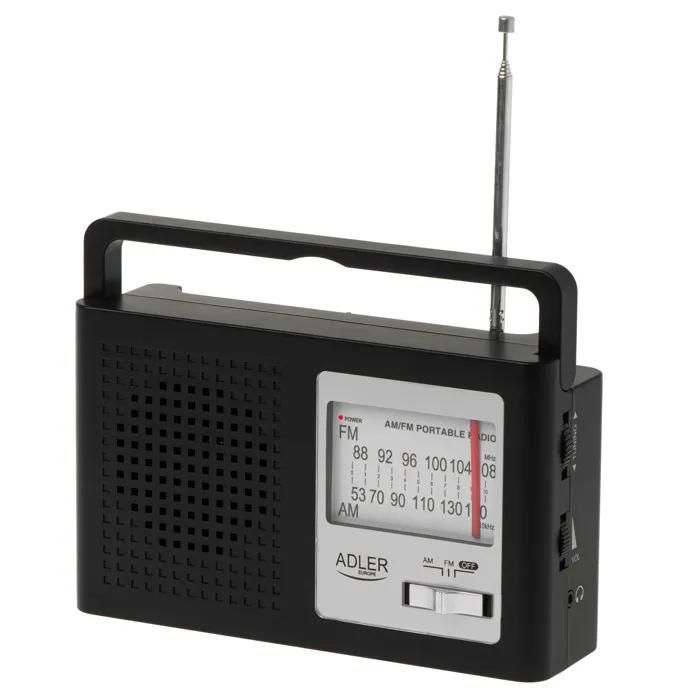 Adler Radio AD 1909 - AM/FM Portable with Telescopic Antenna