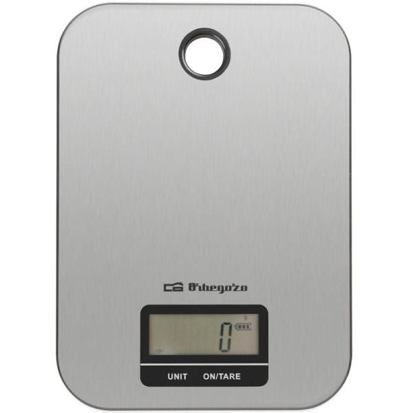 Orbegozo Digital Kitchen Scale PC 1019 - 5kg Max - Silver