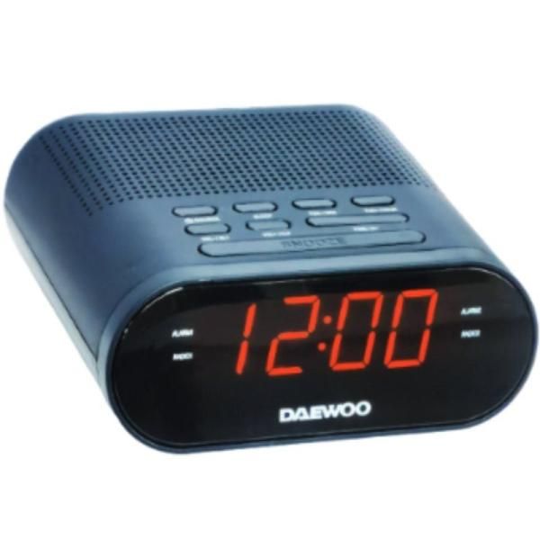 Daewoo DW1218 FM Radio Alarm Clock