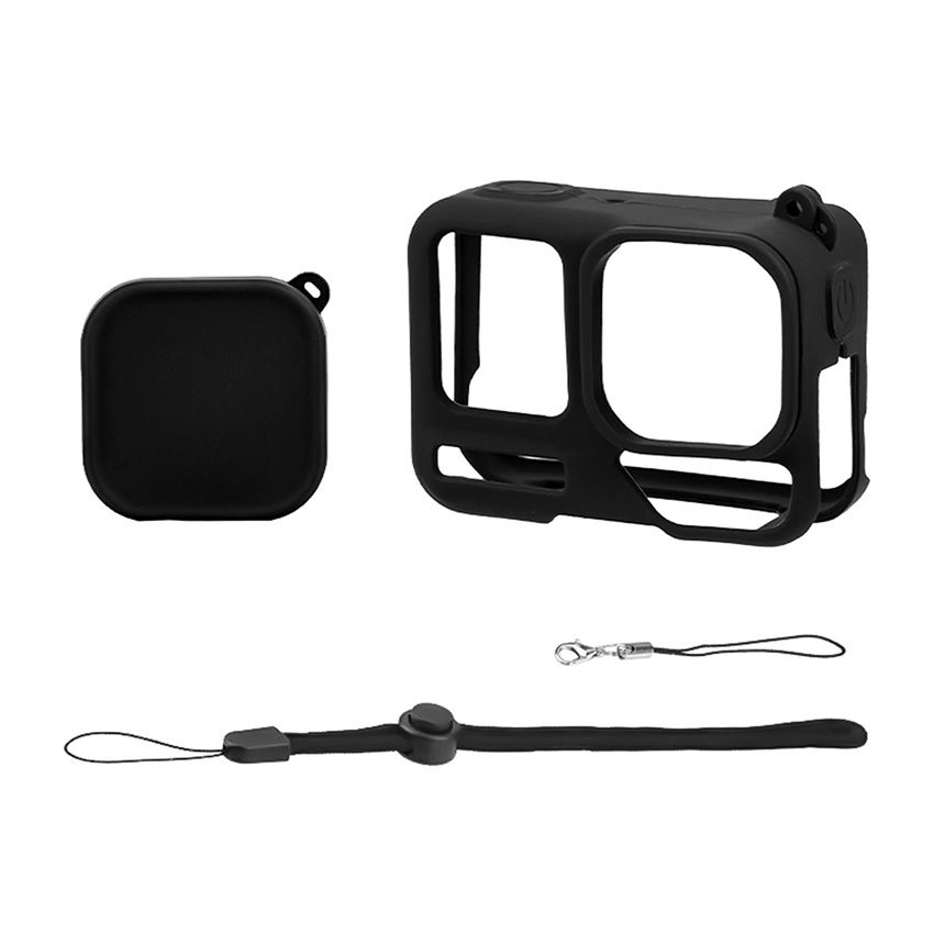 LICHIFIT Silicone Lens Case for Insta360 Ace Pro2 - Black