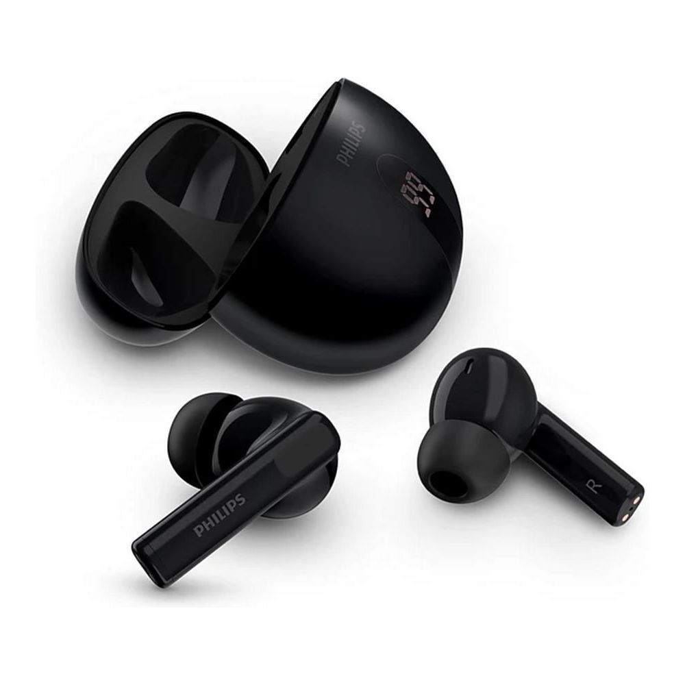 Philips TAT2520BK Wireless Earbuds with Microphone - Black