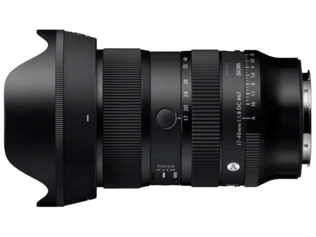 Sigma 17-40mm f/1.8 DC Art Lens Mount for Sony E