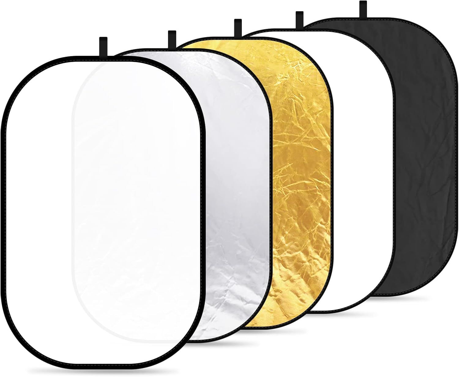 Discos reflectores redondos plegables Neewer 5 en 1 para cámara
