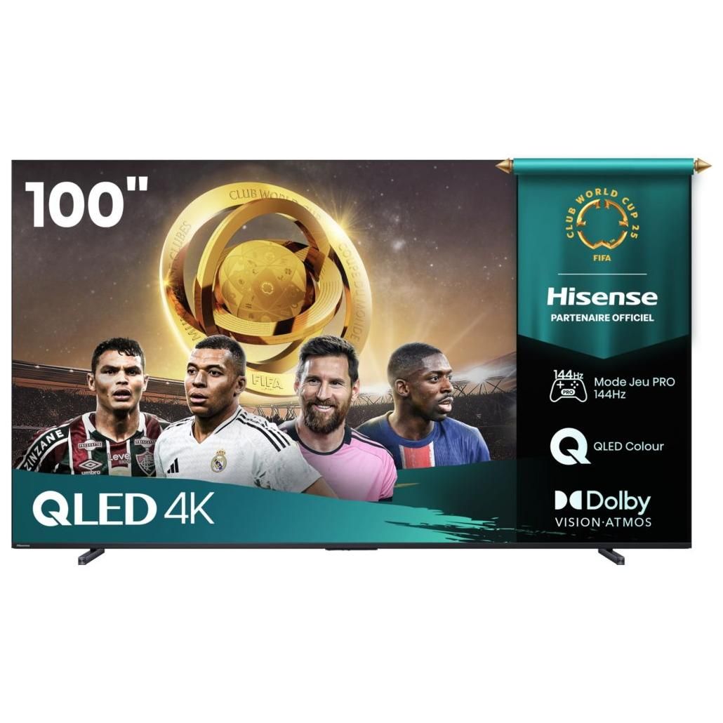 Hisense 100E7Q PRO 253 cm 4K UHD QLED TV