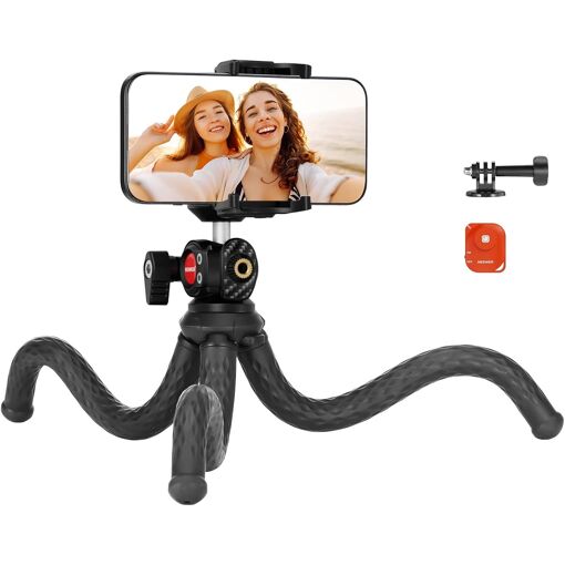 Neewer Flexible Phone Tripod with Remote Control