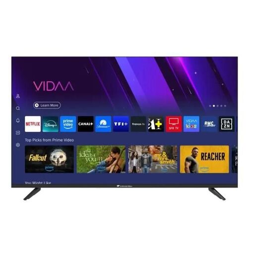 Continental Edison QLED Smart TV 43" UHD 4K