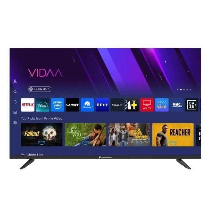 Continental Edison QLED Smart TV 43" UHD 4K