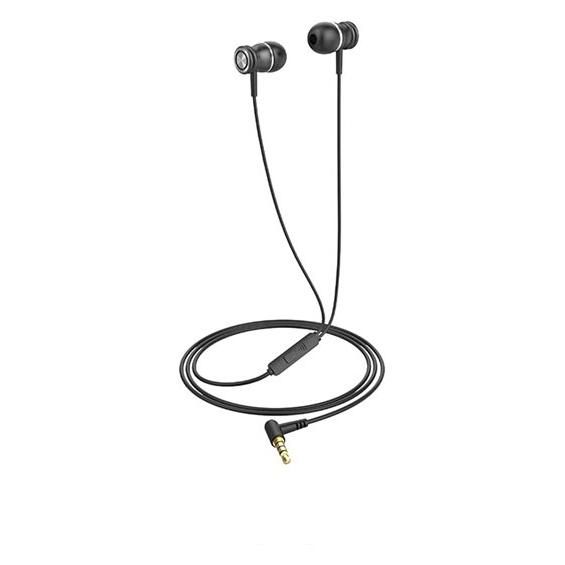 Havit E303P - Wired Earbuds with Microphone - Black