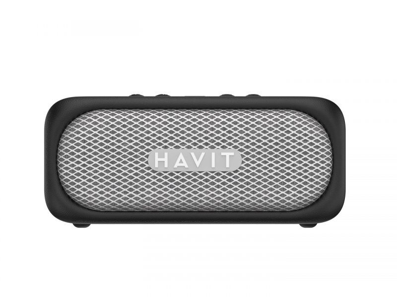 Havit SK905BT Wireless Portable Speaker, TWS, TF, AUX, Hands-Free Calling, IPX7, 2000mAh - Black