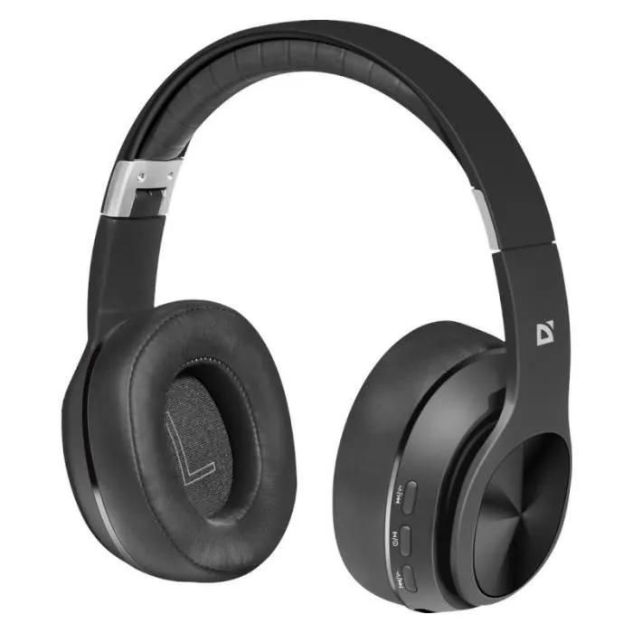 Defender Freemotion B540 Bluetooth Headset - Black - MicroSD - FM Integrated