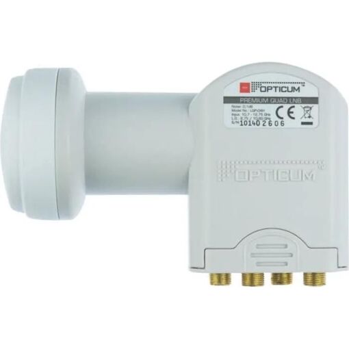 Convertisseur LNB quadruple Opticum LQP-04H