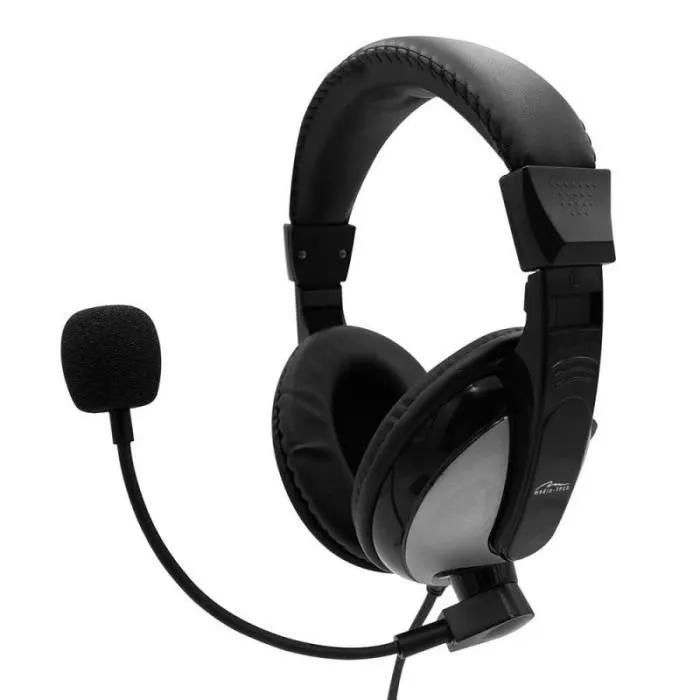 Media-Tech Turdus Pro MT3603 Headphones - High Quality Sound - Sensitive Microphone - Optimal Comfort